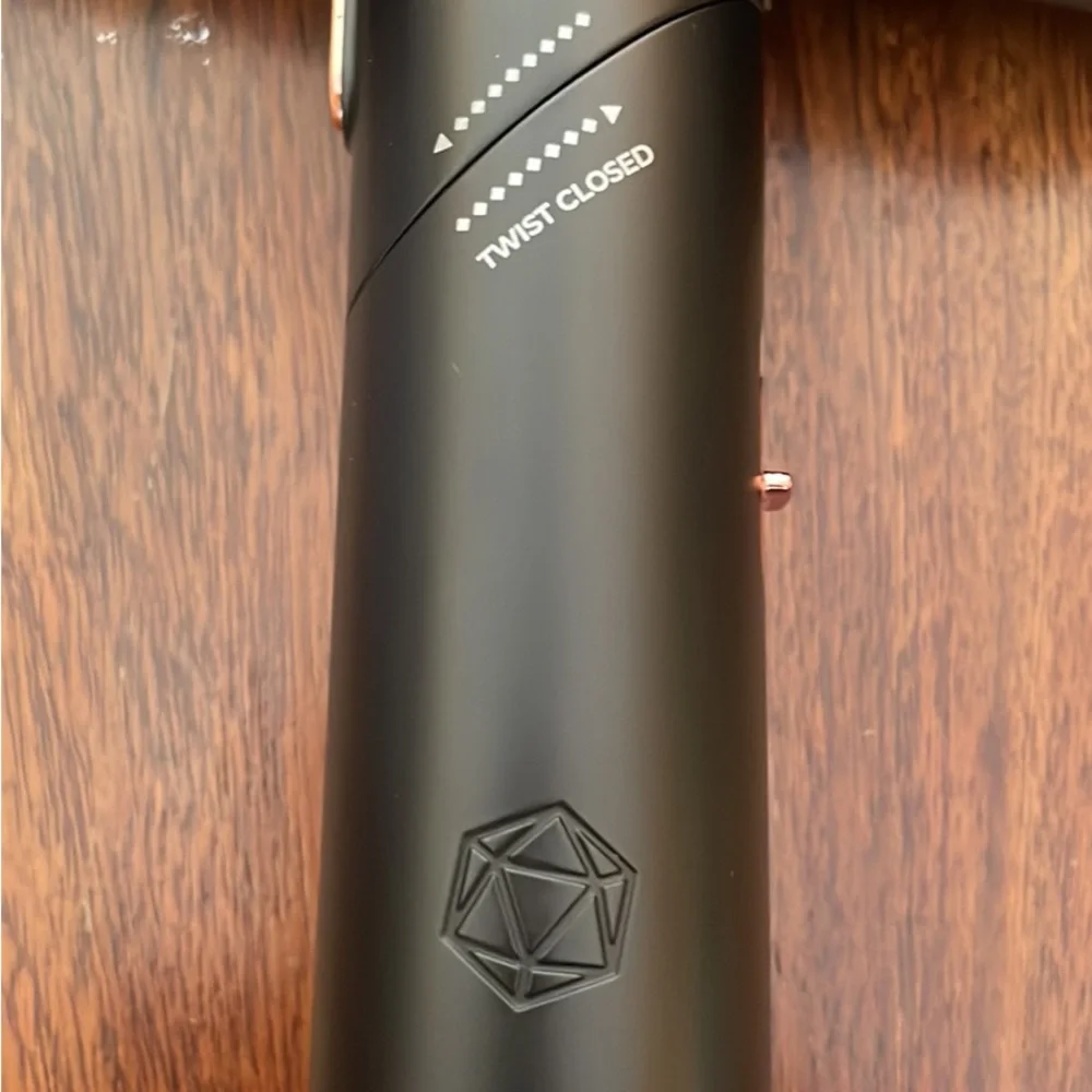 SRI Dry Q Black Hair Dryer with Rose Gold Trim
